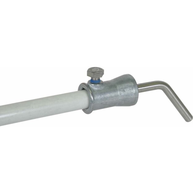 Dehn 106342 Befestigungs-Adapter 130 Grad NIRO mit Buchse ZG D 16mm für DEHNiso BA130 RD8 BB16 V2A ZG