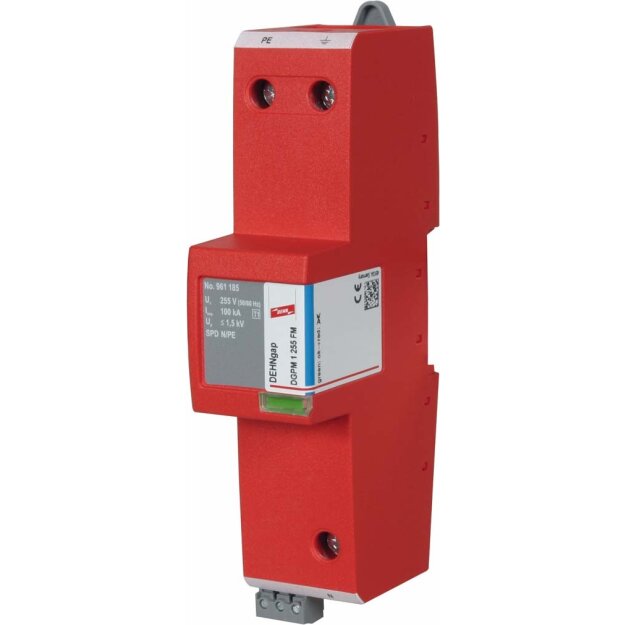 Dehn 961185 N-PE-Blitzstromableiter DEHNgap Maxi 1 zum Einsatz in TT-Systemen DGPM 1 255 FM