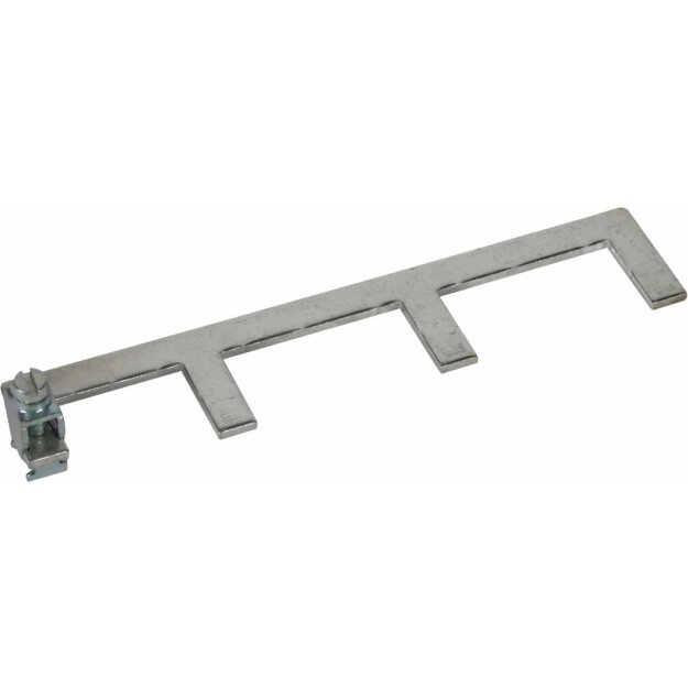 Dehn 900461 Erdungsbügel einphasig 3-polig 10 TE mit Anschlußklemme bis 25 mm² EB 1 3 10