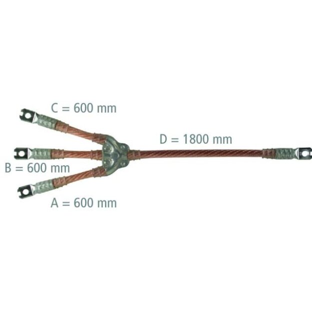 Dehn Erdungs-u. Kurzschließseil EKV3+0 95 G VM2J7S3 (1er)