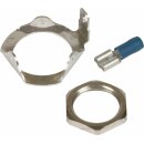 Dehn 929996 Erdungsring mit Flachstecker 6,3mm und Mutter...