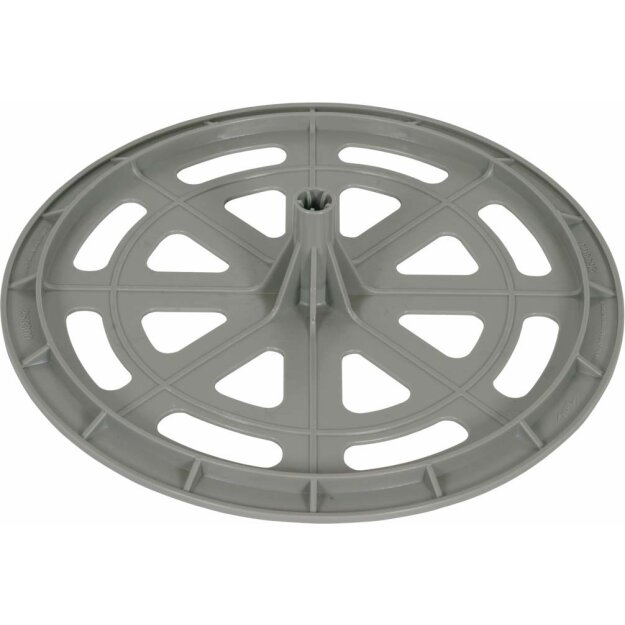 Dehn 253300 DEHNiso-DLH Grundplatte D 300mm mit Steckbuchse D 10mm PE GP B10 H60 D300 KS GR