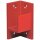 Dehn 700098 Halter für Absperrbalken 32x46 Kunststoff für Wandbefestigung (1 Pack = 2 Stück) H AB 32 46 K