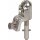 Dehn 772321 Kugelkopfhaube D 25mm starr mit Spindel- Q-Stift für Seile 16-150mm² KKH 25 SQ