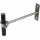 Dehn 275441 HVI-Ex W200 holder für Leitung D 20mm AS 200mm mit Befestigungsplatte NIRO LH ZS 20 EX W200 BP V2A