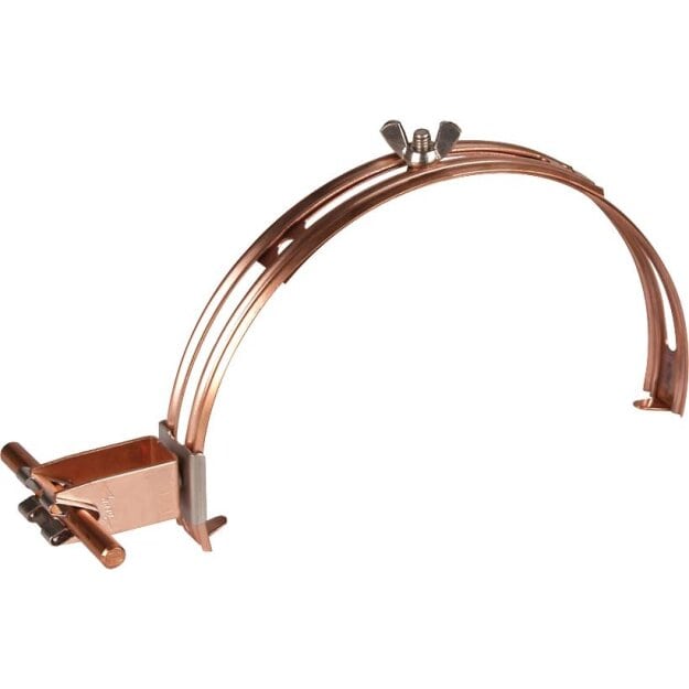 Dehn 206817 Dachleitungshalter DEHNgrip NIRO/galCu H 32mm für Rd 8mm verstellbar 180-280mm DLH DG 8 H32 FG180.280 KK GALCU