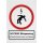 Dehn 480698 Hinweisschild 210x297x0,7mm Ausfür D/E Achtung Blitzsp. / Attention Lightn. HWS 297X210 ABS DE EN AL