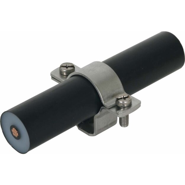 Dehn 275242 Leitungshalter für HVI-power-Leitung D 27-30mm mit Langloch 10x5,5mm NIRO LH ZS 27 B5.5X10 V2A