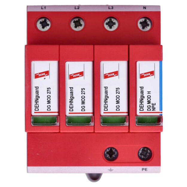 Dehn 952381 Überspannungsableiter Typ 2 DEHNguard M H 4-polig für TT- und TN-S-Systeme DG M H TT 275