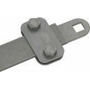 Dehn 380129 Klemmstück NIRO mit Vierkantloch D 11mm...