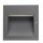 Bega 24204AK4 LED-Wandeinbauleuchte abgeblendet 14 W Silber 4000 K