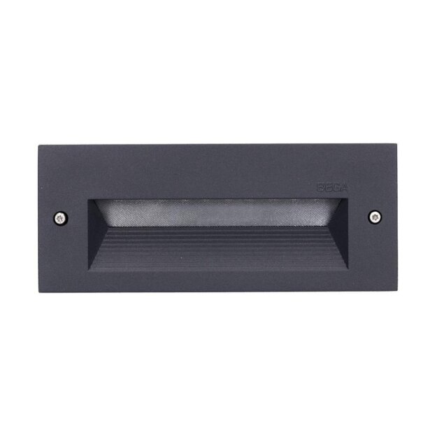 Bega 33053AK4 LED-Einbauleuchte asymmetrisch 5,5 W Silber 4000 K