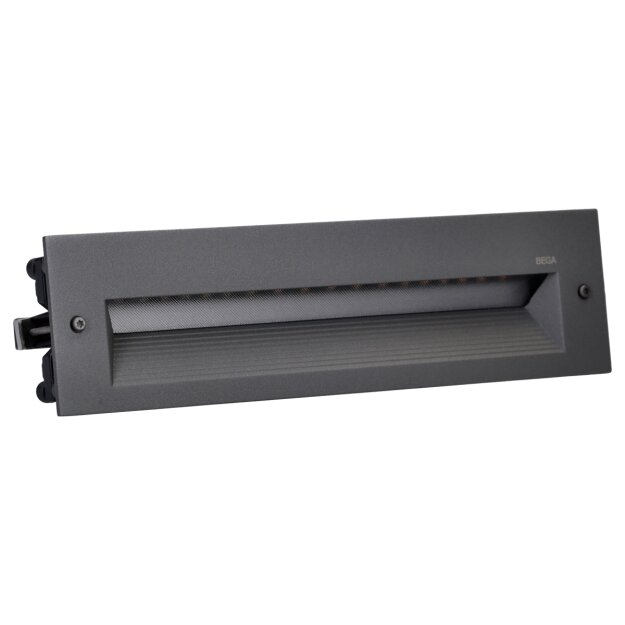 Bega 33058K4 LED-Einbauleuchte DALI asymmetrisch 14 5 W Grafit 4000 K