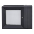 Bega 22423K4 Decken- Wand- und Pfeilerleuchte stoßfest freistrahlend 4,5 W Grafit 4000 K