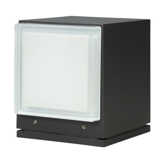Bega 33449AK3 LED-Wandleuchte einseitiger Lichtaustritt Silber 3000 K