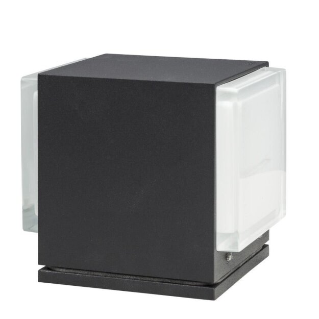 Bega 33505AK3 LED-Wandleuchte zweiseitiger Lichtaustritt Silber 3000 K