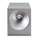 Bega 24597AK3 Wandleuchte zweiseitiger Lichtaustritt Silber 3000 K
