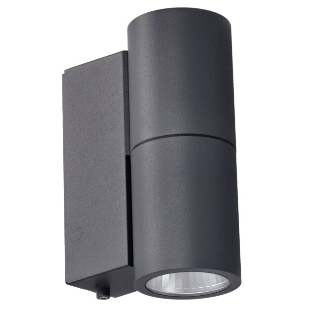 Bega 66649K3 Wandleuchte einseitiger Lichtaustritt Grafit 3000 K