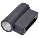 Bega 66649K3 Wandleuchte einseitiger Lichtaustritt Grafit 3000 K