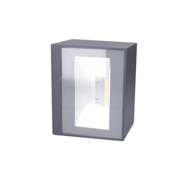 Bega 33394WK3 LED-Wandfluter zweiseitiger Lichtaustritt Weiß 3000 K