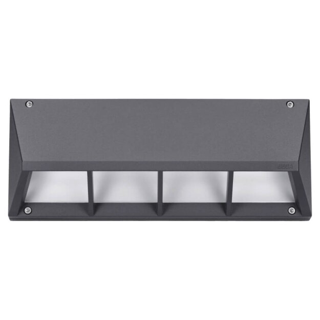 Bega 22174AK3 Wandleuchte für den Innen- & Außenbereich Silber 3000 K