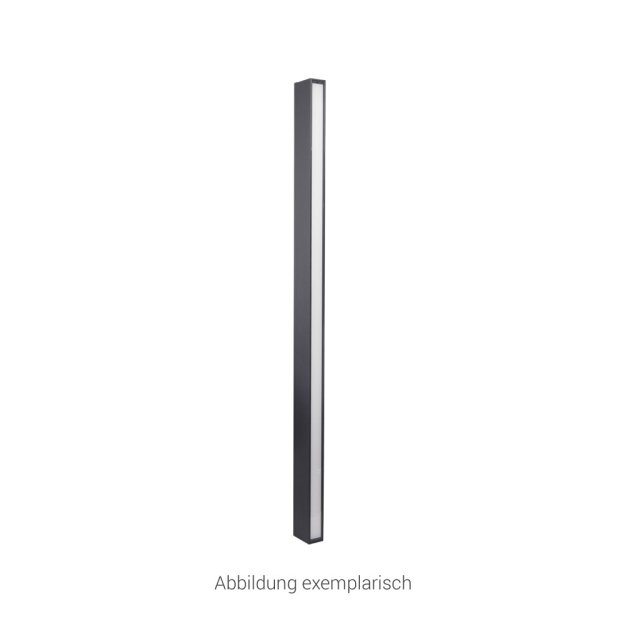 Bega 24592AK4 Wandleuchte für den Innen- & Außenbereich Silber 4000 K