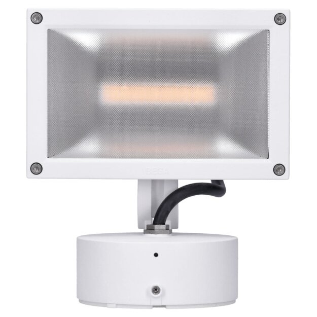 Bega 77539AK3 LED-Flächenscheinwerfer mit Montagedose Silber 3000 K