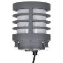 BEGA 99765AK3 Pollerleuchtenkopf Silber 3000 K