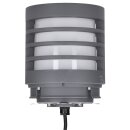 BEGA 99765AK3 Pollerleuchtenkopf Silber 3000 K