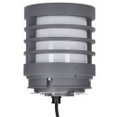 BEGA 99777AK3 Pollerleuchtenkopf Silber 3000 K
