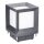 BEGA 84680AK4 LED-Pollerleuchtenkopf - freistrahlend 360° 11 W Silber 4000 K