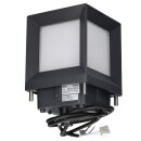 BEGA 84681K3 LED-Pollerleuchtenkopf - freistrahlend 360° 18,7 W Grafit 3000 K