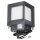 BEGA 84681AK4 LED-Pollerleuchtenkopf - freistrahlend 360° 18,7 W Silber 4000 K