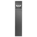 Bega 99558AK4 LED-Pollerleuchte Ausleuchtung horizontal 21 5 W Silber 4000 K