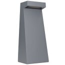 Bega 77277AK3 LED-Garten- und Wegeleuchte mit Aufschraubsockel Silber 3000 K