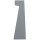 Bega 77277AK3 LED-Garten- und Wegeleuchte mit Aufschraubsockel Silber 3000 K