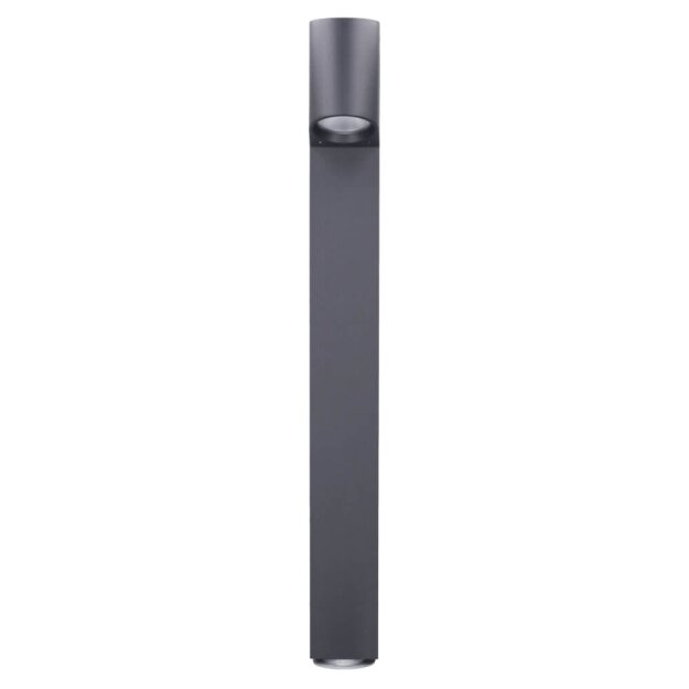 Bega 77249AK3 LED-Garten- und Wegeleuchte mit Aufschraubsockel Silber 3000 K