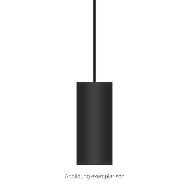 Bega 99459K4 Pendelleuchte für Spannseilanlagen Grafit 4000 K