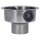BEGA 70745 Einbaugehäuse für Bodeneinbauleuchten D150mm Edelstahl