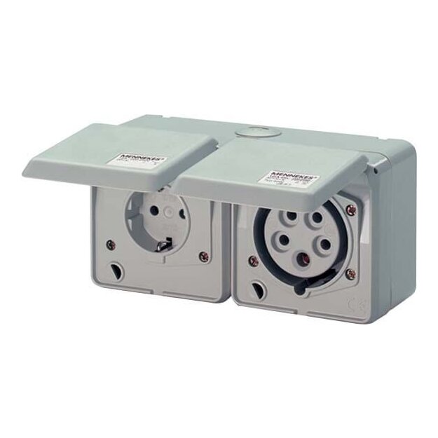 Mennekes Steckdose Cepex 2-fach IP44 4202