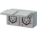 Mennekes Steckdose Cepex 2-fach IP44 4204