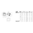 Mennekes Anbaudose TA 63A 3p 6h 230V IP67 2180A