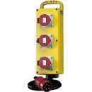 Mennekes Steckdosenleiste EverGUM 3xCEE 32A5p 2m Zult. 70034