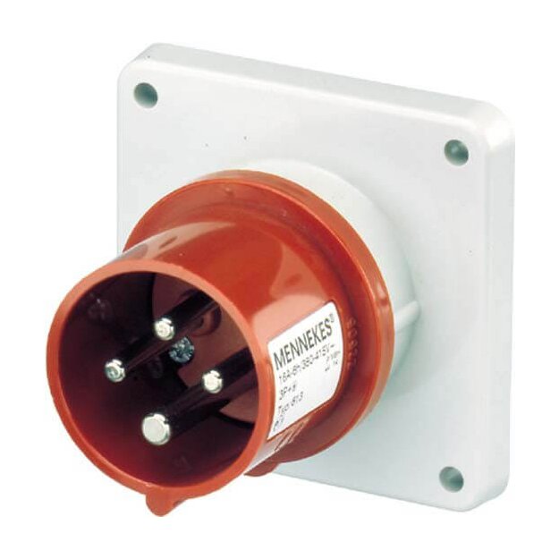 Mennekes Anbaustecker 16A 4p 6h 400V IP44 813