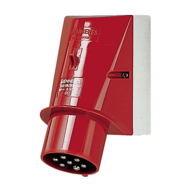 Mennekes Wandstecker HW/VN 32A 7p 6h 400V IP44 2167