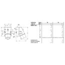 Mennekes Wandstecker HW/VN 16A 7p 6h 400V IP44 2166