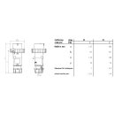Mennekes Stecker AM-TOP HW/VN 32A 7p 7h 500V IP67 2213