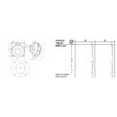 Mennekes Anbaudose HW/VN 32A 7p 6h 400V IP67 2317
