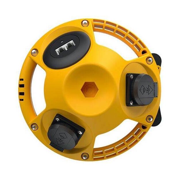 Mennekes Steckdosen-Kombination 2xSchuko 1xRJ45 2-fach 94354GE