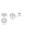 Mennekes Steckdosen-Kombination 2xSchuko 1xRJ45 2-fach...